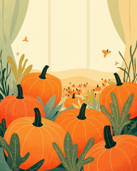 Halloween e-card design