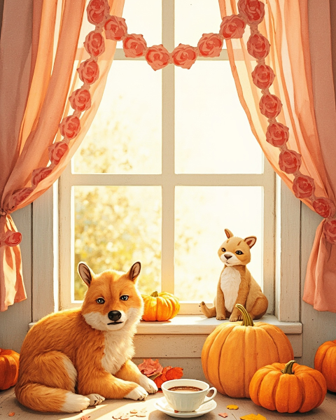 Halloween e-card design