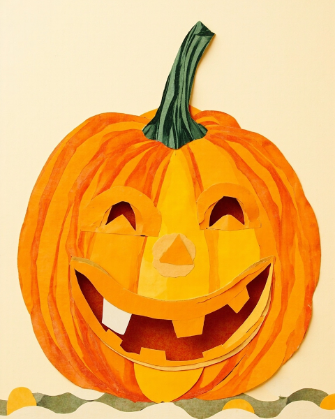 Halloween e-card design