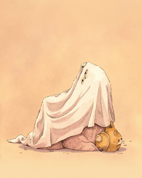 Halloween e-card design
