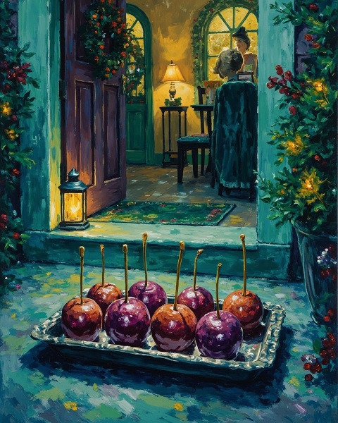 Halloween e-card design
