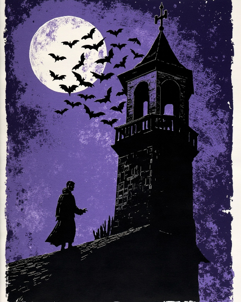 Halloween e-card design
