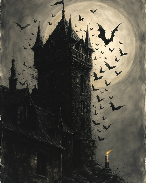 Halloween e-card design