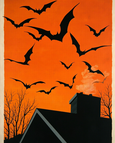 Halloween e-card design