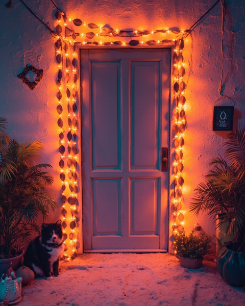 Halloween e-card design