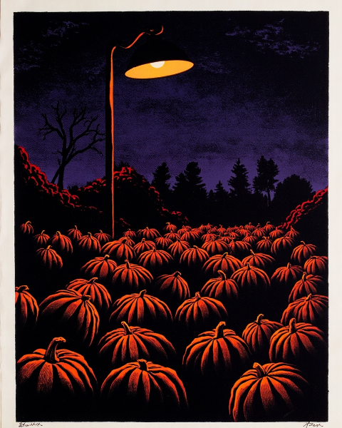 Halloween e-card design