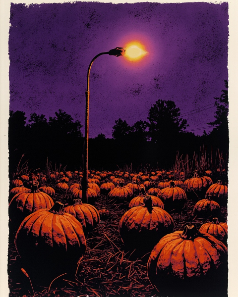 Halloween e-card design