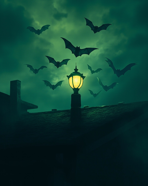 Halloween e-card design