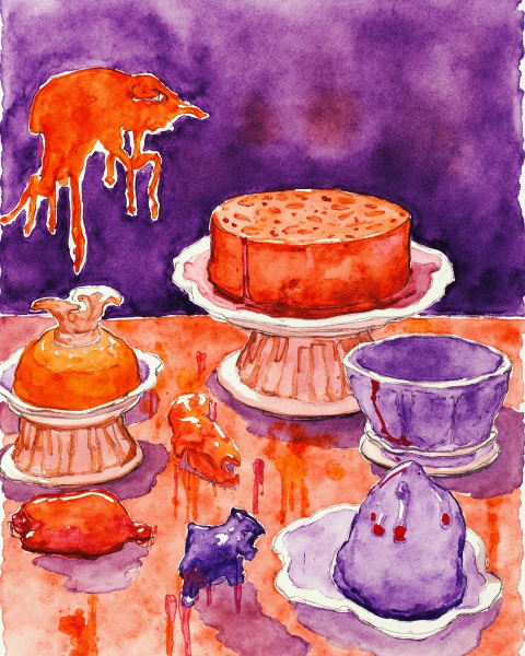 Halloween e-card design