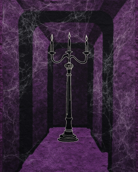 Halloween e-card design