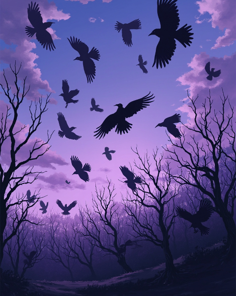 Halloween e-card design