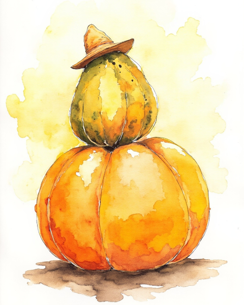 Halloween e-card design