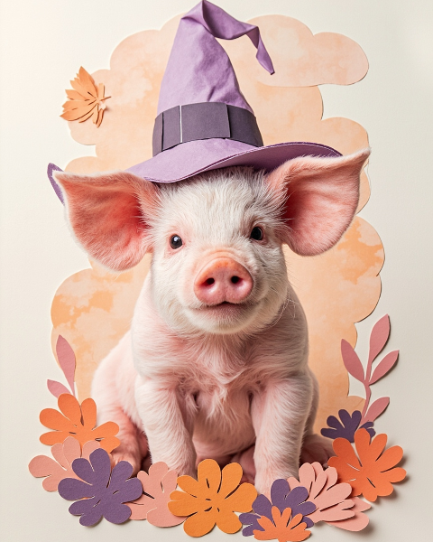 Halloween e-card design