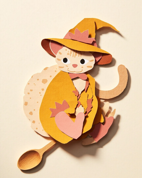 Halloween e-card design