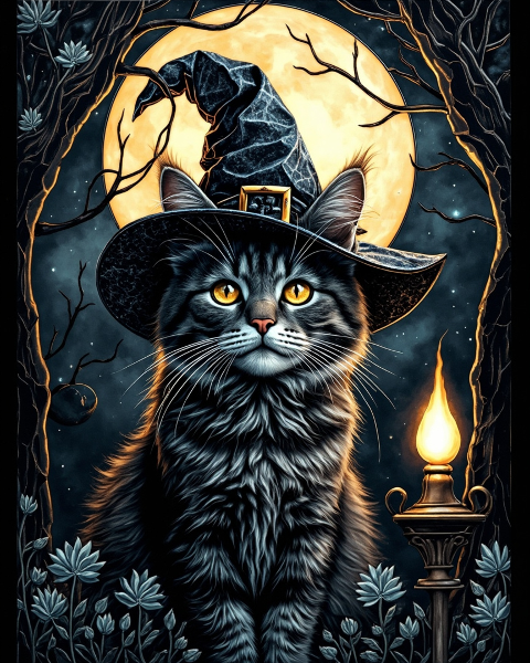 Halloween e-card design