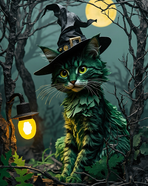 Halloween e-card design