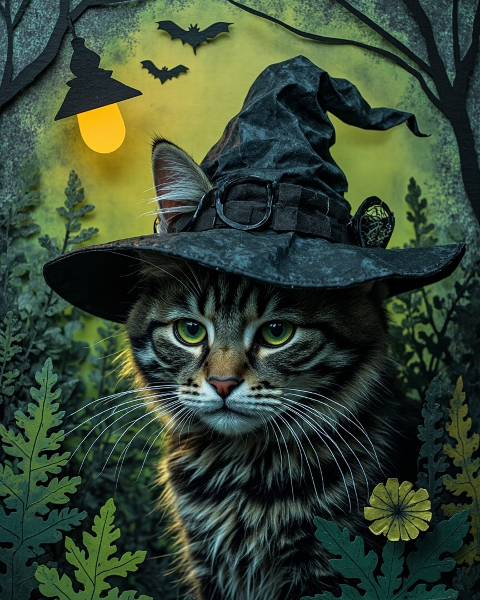 Halloween e-card design