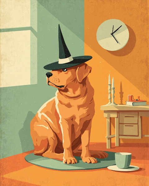 Halloween e-card design