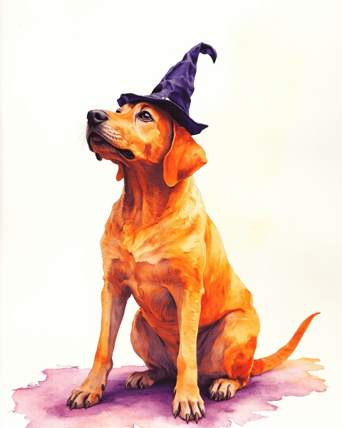 Halloween e-card design