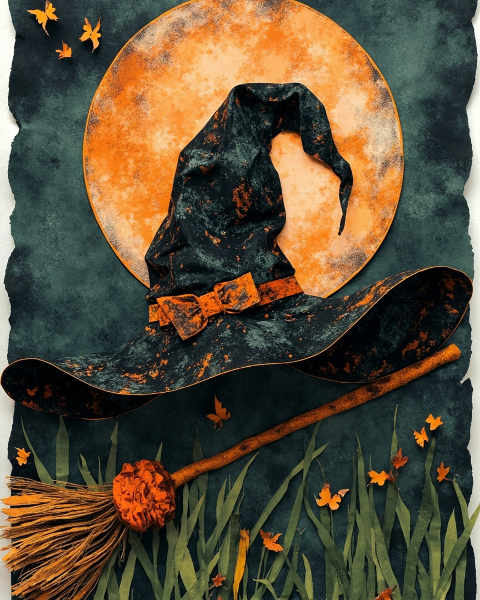 Halloween e-card design