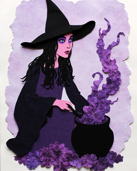 Halloween e-card design