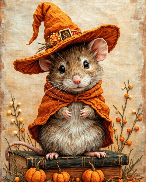Halloween e-card design