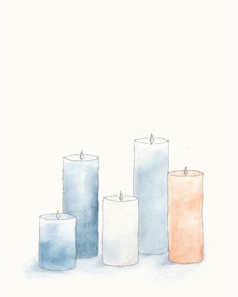 Hanukkah e-card design