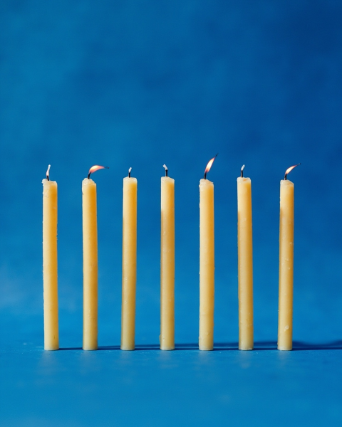 Hanukkah e-card design