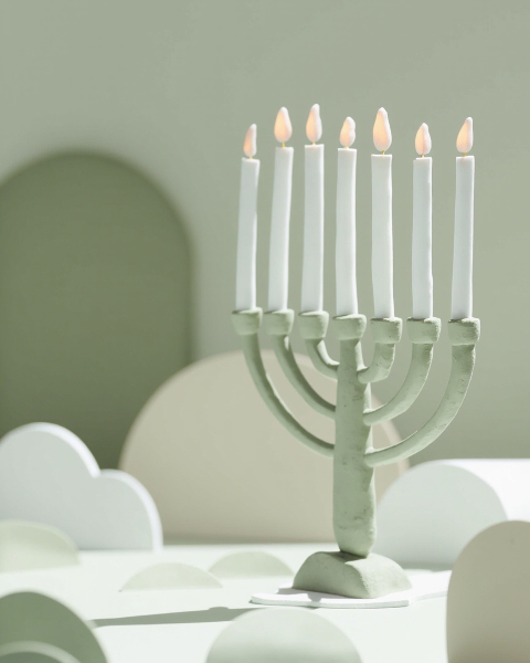 Hanukkah e-card design