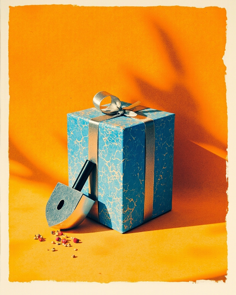 Hanukkah e-card design