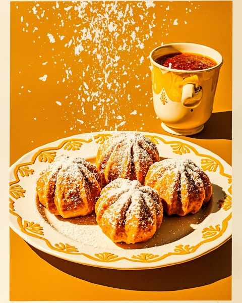 Hanukkah e-card design