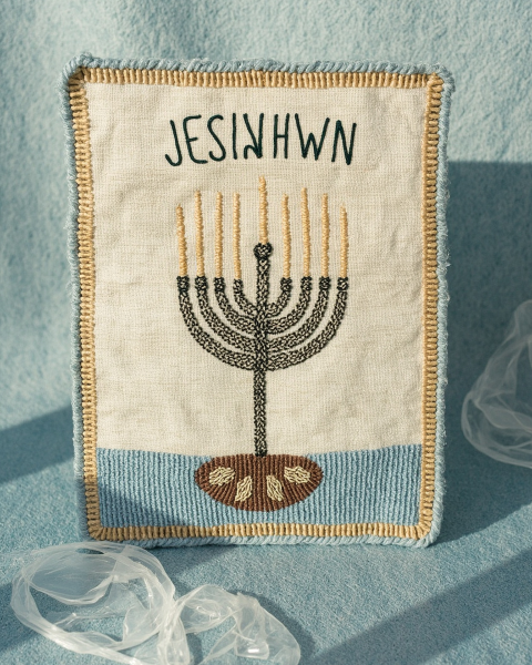 Hanukkah e-card design