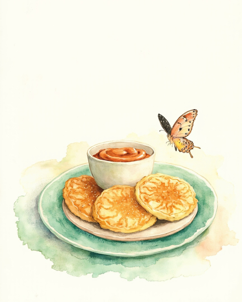 Hanukkah e-card design