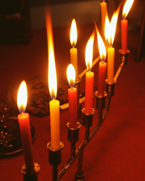 Hanukkah e-card design