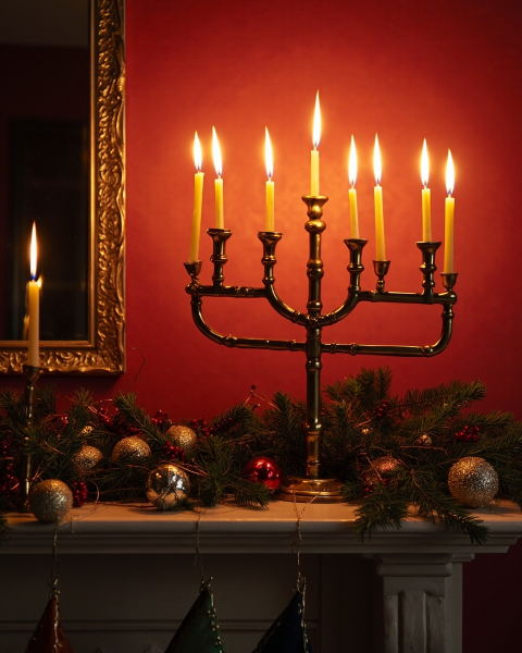 Hanukkah e-card design