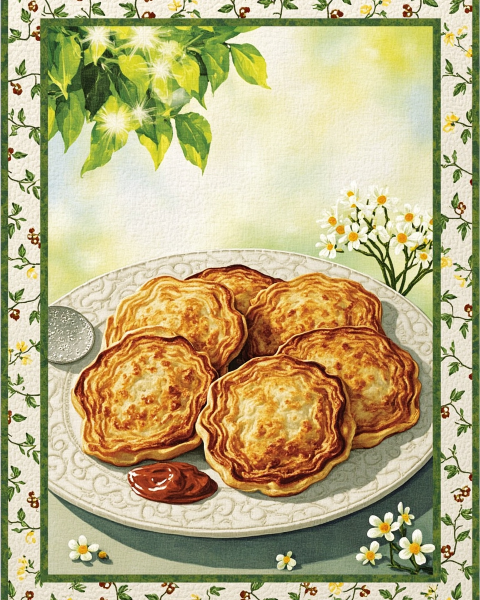 Hanukkah e-card design
