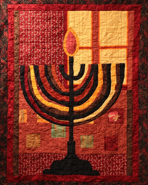Hanukkah e-card design