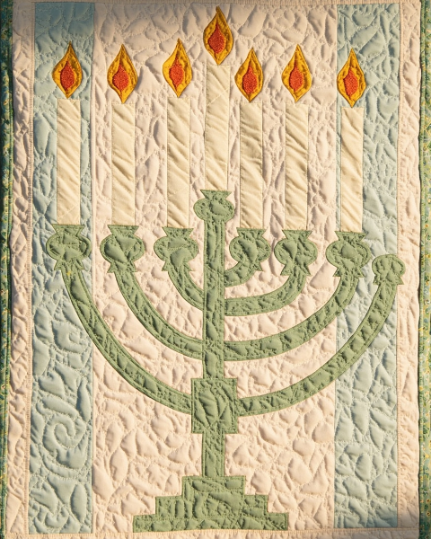 Hanukkah e-card design