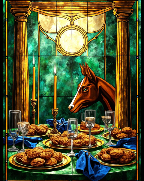 Hanukkah e-card design