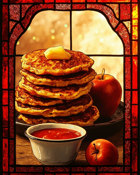 Hanukkah e-card design