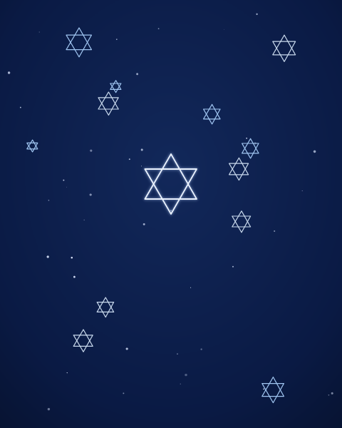 Hanukkah e-card design by @DittyCityTeam