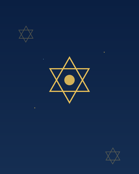 Hanukkah e-card design by @DittyCityTeam