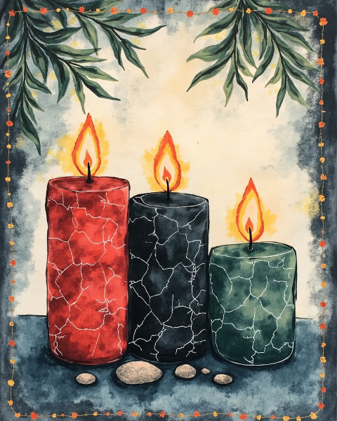 Kwanzaa e-card design