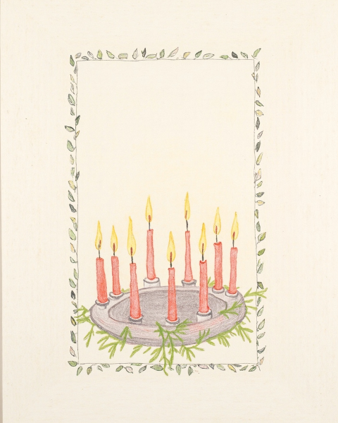 Kwanzaa e-card design