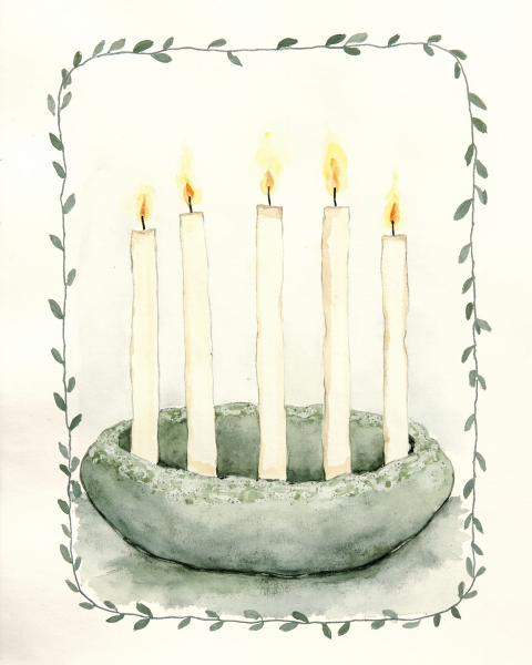 Kwanzaa e-card design