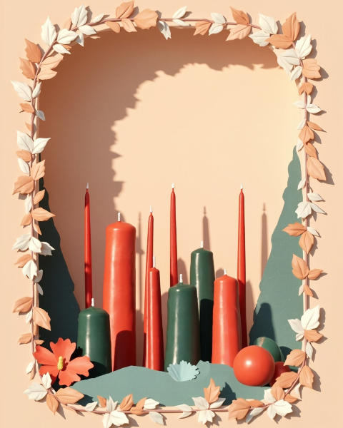 Kwanzaa e-card design