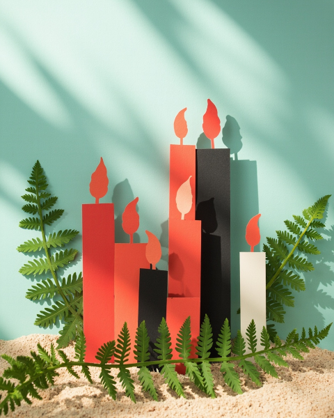 Kwanzaa e-card design