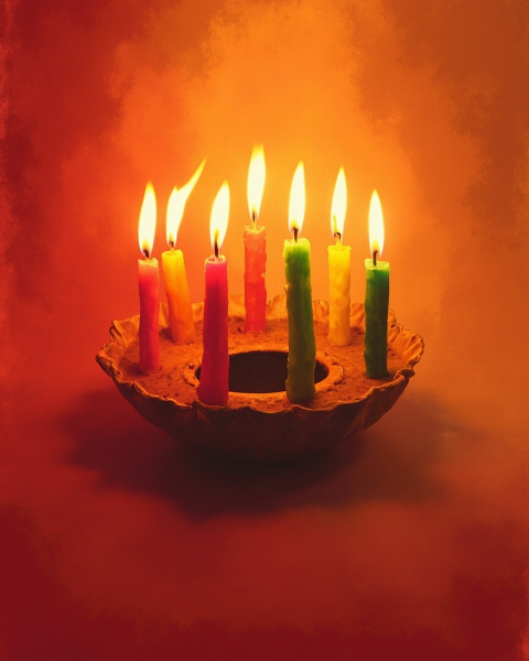 Kwanzaa e-card design