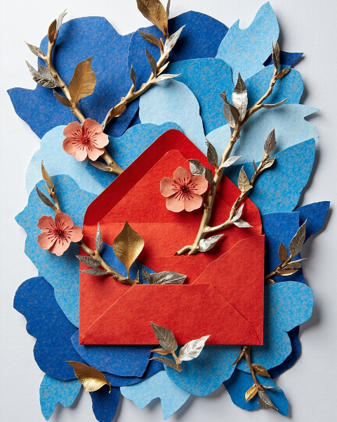 Lunar new year e-card design
