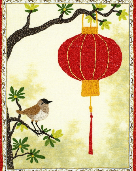 Lunar new year e-card design